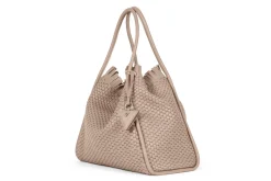 09 Fringes Handbag Regular with Tubolar Handles