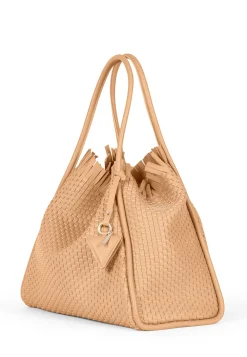 09 Fringes Handbag Regular with Tubolar Handles