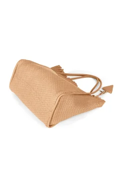 09 Fringes Handbag Regular with Tubolar Handles