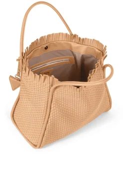 09 Fringes Handbag Regular with Tubolar Handles