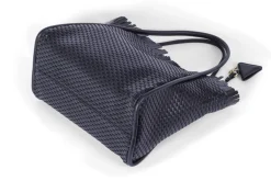 09 Fringes Handbag Regular with Tubolar Handles