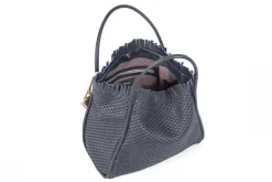 09 Fringes Handbag Regular with Tubolar Handles