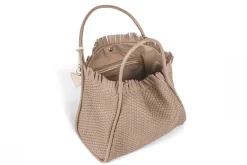 09 Fringes Handbag Regular with Tubolar Handles