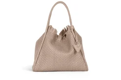 09 Fringes Handbag Regular with Tubolar Handles