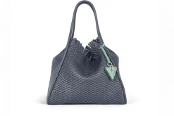 09 Fringes Handbag Regular with Tubolar Handles