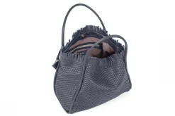 09 Fringes Handbag Regular with Tubolar Handles